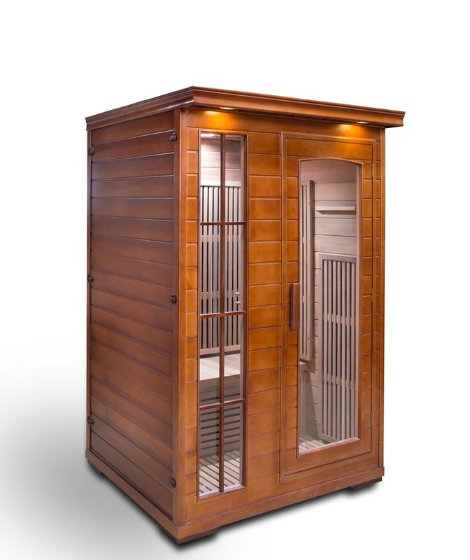 Panel de control de computadora Khan sala de vapor doméstica doble sauna desintoxicación baño de vapor de cicuta spa de madera lejano