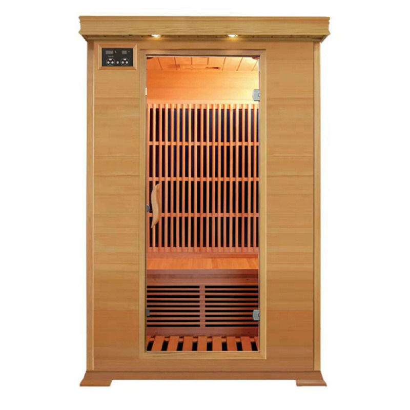Panel de control de computadora de sauna de lujo seco de cedro barato Precio de China Parte interna del calentador de sauna