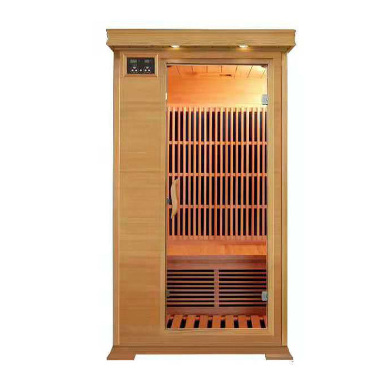 Panel de control de computadora de sauna de lujo seco de cedro barato Precio de China Parte interna del calentador de sauna