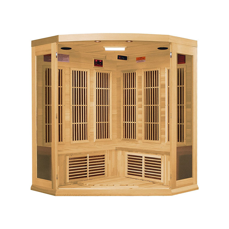 Saunas Infrarrojas con Panel de Control por Computadora para 4 Personas, Portátiles, para Adelgazar y Spa