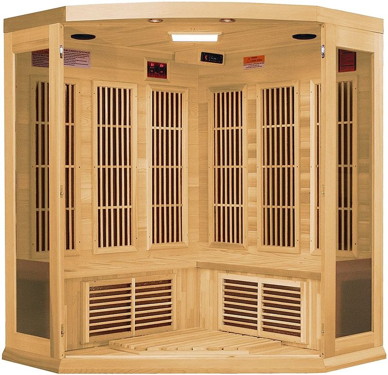 Saunas Infrarrojas con Panel de Control por Computadora para 4 Personas, Portátiles, para Adelgazar y Spa