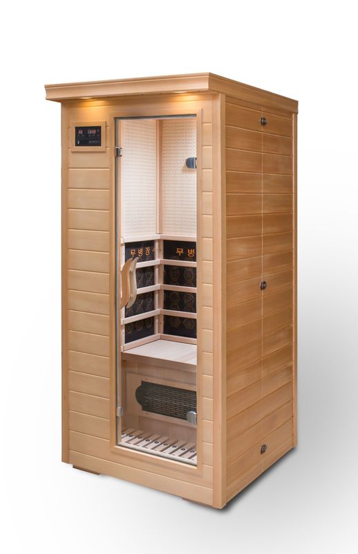 Sauna de computadora 2021 para el hogar, belleza, desintoxicación, sauna popular, habitación ecológica, sauna de madera de cicuta, baño de agua hirviendo de madera maciza, Corea, Japón, infrarrojo lejano