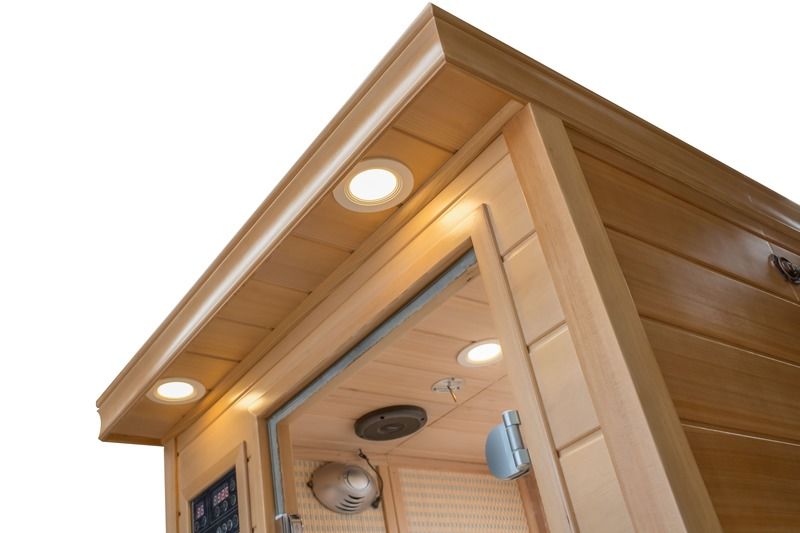 Sauna de computadora 2021 para el hogar, belleza, desintoxicación, sauna popular, habitación ecológica, sauna de madera de cicuta, baño de agua hirviendo de madera maciza, Corea, Japón, infrarrojo lejano