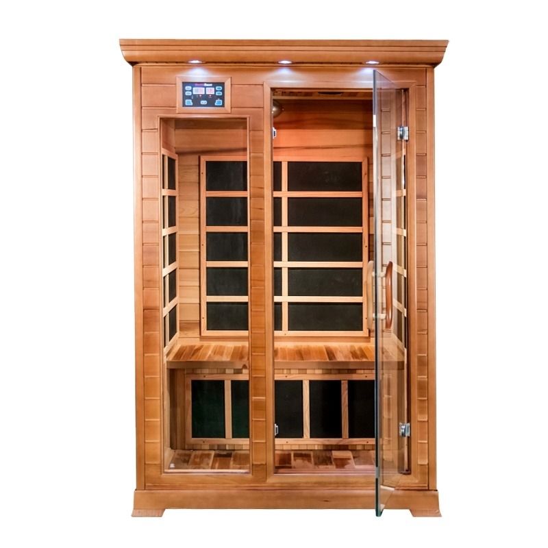 Panel de control de computadora Home Mini Bajo EMF Calentador de carbono Sauna infrarroja portátil