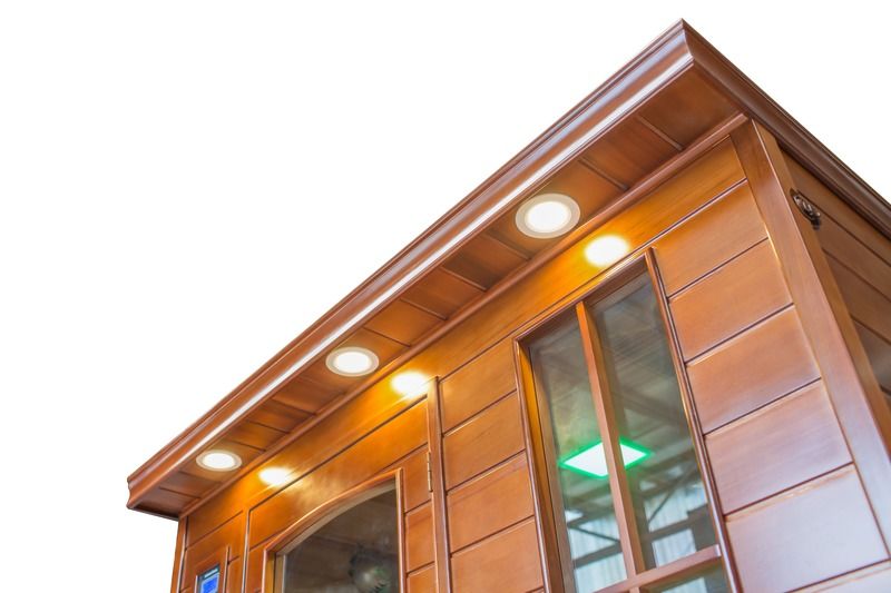 Panel de control de computadora Home Mini Bajo EMF Calentador de carbono Sauna infrarroja portátil