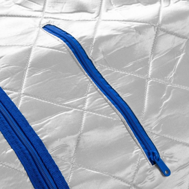 Sauna personal portátil de infrarrojo lejano moderno con iones negativos, ionizador de aire, almohadilla térmica para pies y silla con temporizador