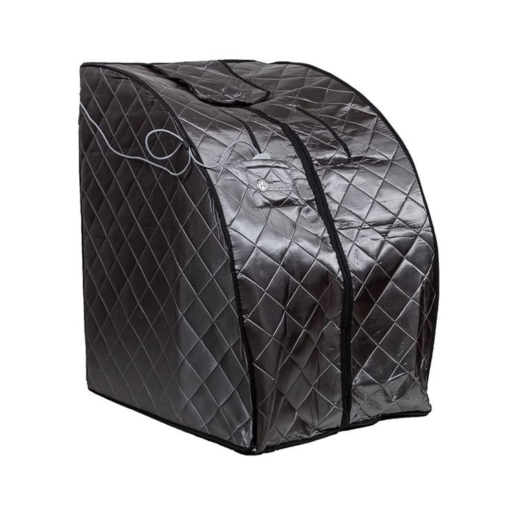 Gray Lady Sauna de vapor portátil personal moderna europea en el hogar Mujeres favoritas para la desintoxicación de todo el cuerpo Sala de sauna infrarroja