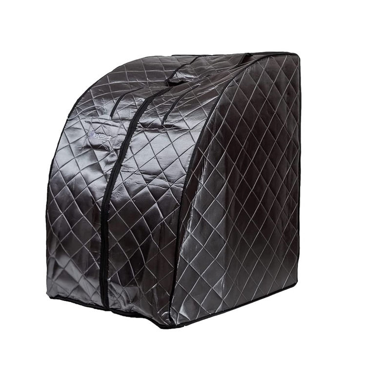Gray Lady Sauna de vapor portátil personal moderna europea en el hogar Mujeres favoritas para la desintoxicación de todo el cuerpo Sala de sauna infrarroja