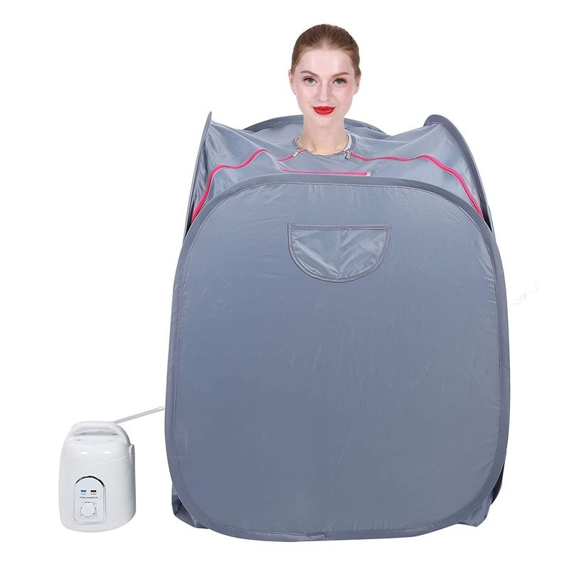 EE.UU. UE Moderno Popular Portable Sauna de vapor plegable Sala de Sauna de vapor ligera Sauna de vapor Spa personal para el hogar Desintoxicación para bajar de peso