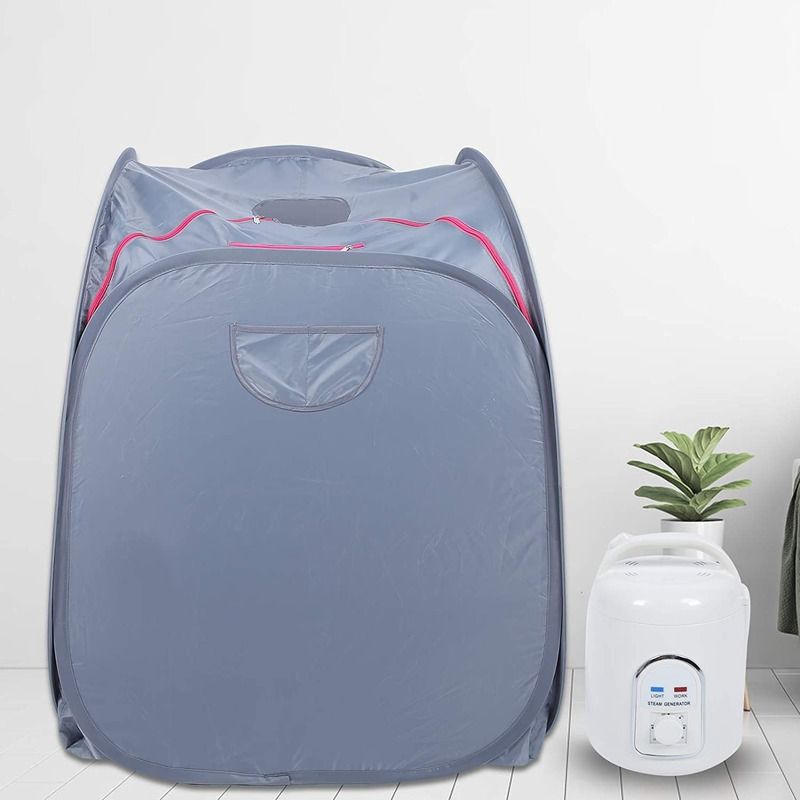 EE.UU. UE Moderno Popular Portable Sauna de vapor plegable Sala de Sauna de vapor ligera Sauna de vapor Spa personal para el hogar Desintoxicación para bajar de peso
