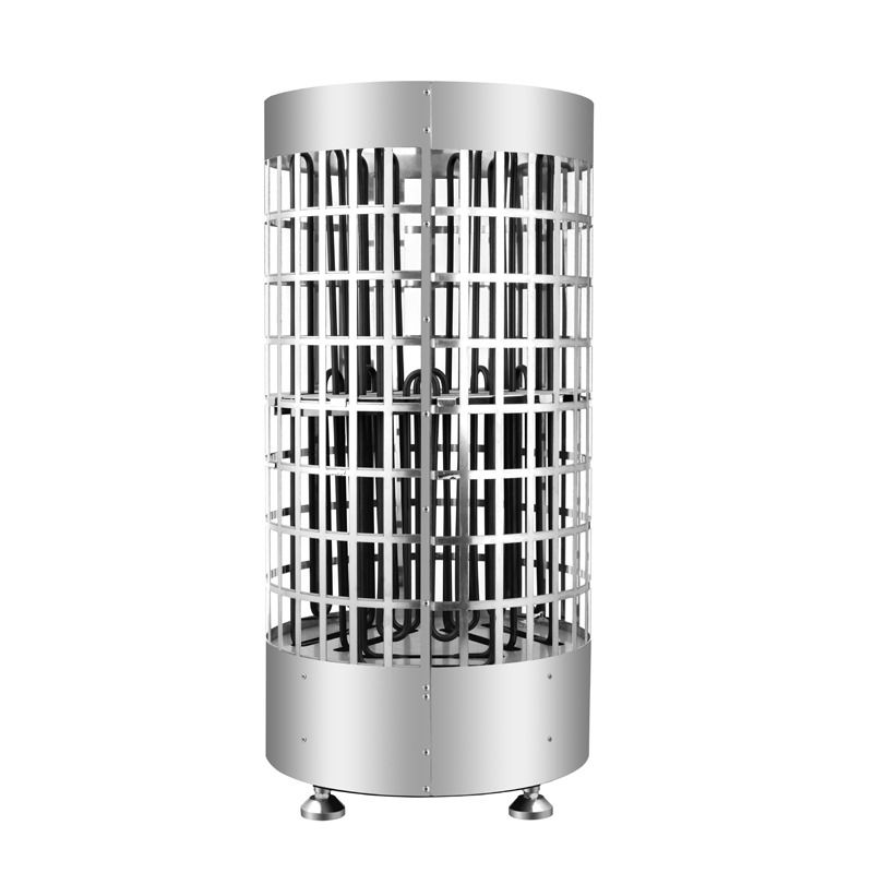 Sauna moderna de acero inoxidable calefacción de baño de vapor seco calefacción máquina de sauna casa sala de sauna cavidad sala de sauna con controlador interno eléctrico