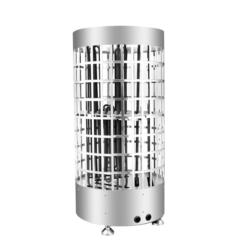 Sauna moderna de acero inoxidable calefacción de baño de vapor seco calefacción máquina de sauna casa sala de sauna cavidad sala de sauna con controlador interno eléctrico