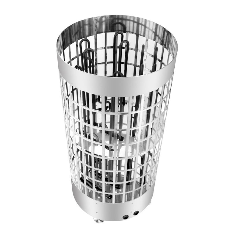 Sauna moderna de acero inoxidable calefacción de baño de vapor seco calefacción máquina de sauna casa sala de sauna cavidad sala de sauna con controlador interno eléctrico