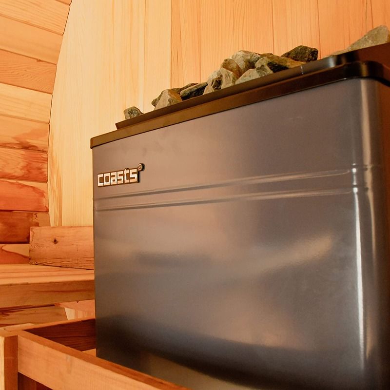 Calentador de sauna moderno 6kW 240V SCAM 3 Controlador digital de chapa galvanizada para el baño de vapor de sauna de spa