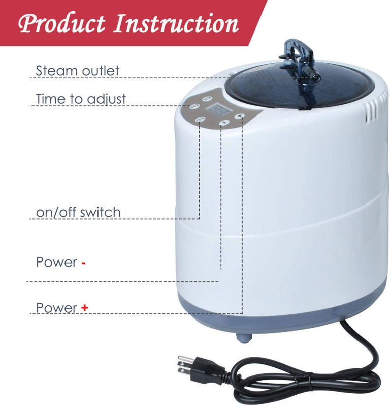 4.2L 220V/110V EE.UU. UE Enchufe moderno vapor de alta calidad Sauna eléctrica portátil Generador de vapor Sauna calefactor para sala de sauna interior
